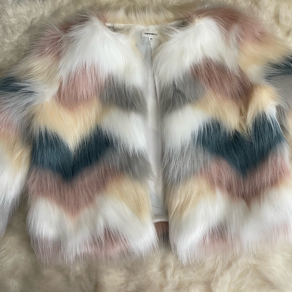 Superdown Fur Jacket From Revolve - image 1
